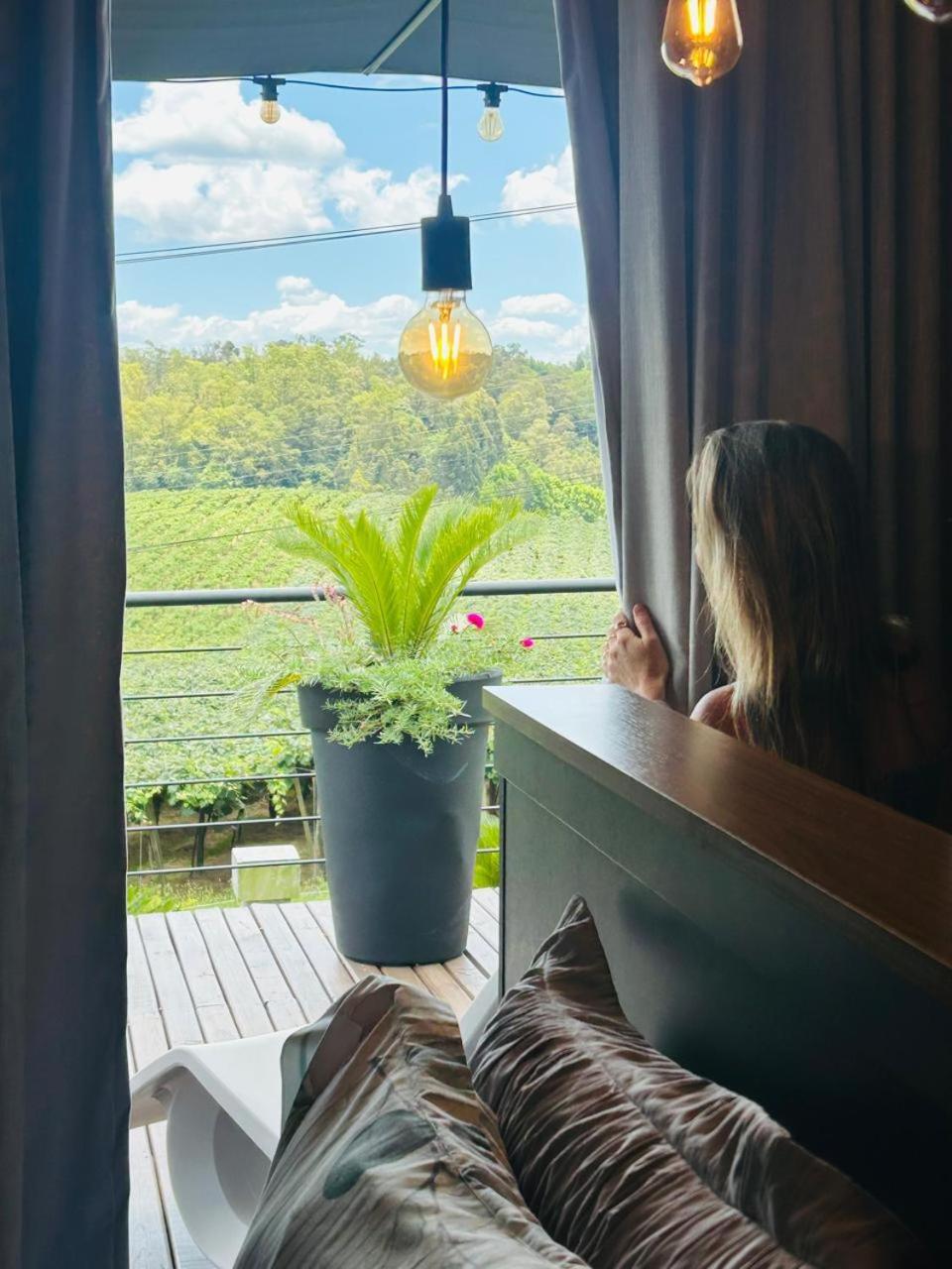 Vista Vigneti Albergo & Vino - Vale Dos Vinhedos เบงโต กองซัลเวส ภายนอก รูปภาพ